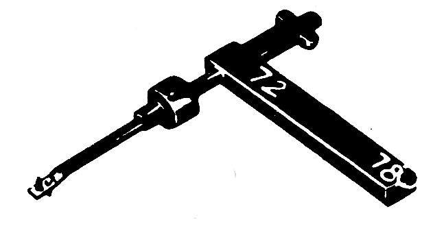 Tetrad 72 LP+78rpm 336DS/SN stylus.