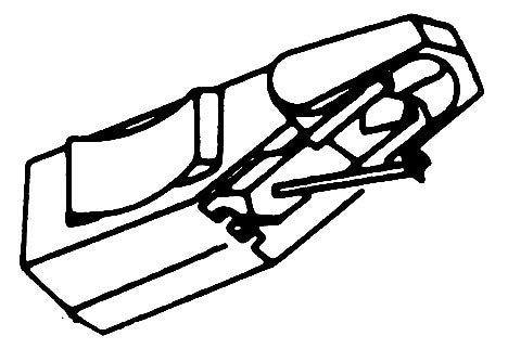 Philips GP350 1403DE/OR elliptical stylus