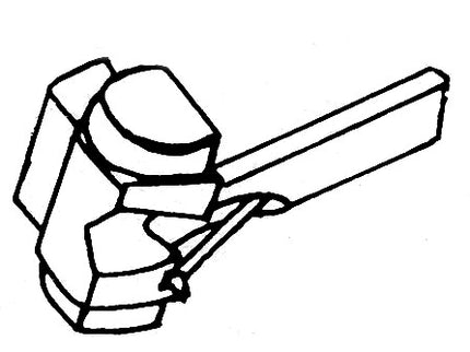 Shure N94EP 1638DE elliptical stylus