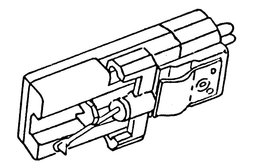 National/Panasonic EPC34STBD 2412OR orignal ceramic-cartridge