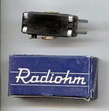 Radiohm R2000 2927OR original crystal mono-cartridge
