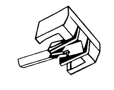 EEI 400 6056DE original elliptical stylus.