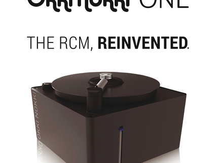 Okki Nokki RCM-OneB elektrische platenwasmachine zwart.