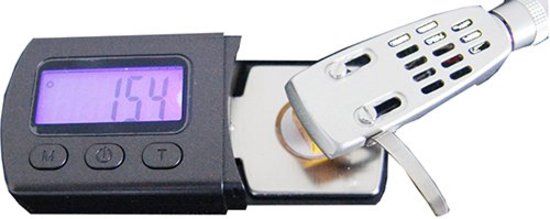 Tonar 4367 Trackurate black elektronische naalddrukweger.