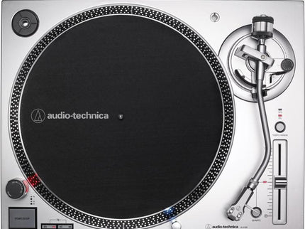 Audio Technica ATLP120XUSBSV Directdrive platenspeler zilver.