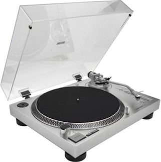 Audio Technica ATLP120XUSBSV Directdrive platenspeler zilver.