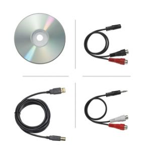 Audio Technica ATLP120XBTUSBBK Blue-Tooth direct-drive platenspeler zwart