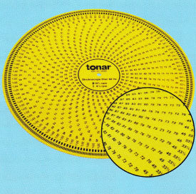 Tonar 5466 stroboscoop disk 30cm.