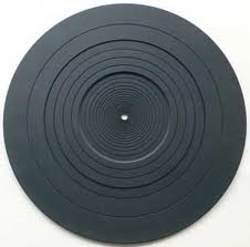 Tonar rubber vervangings platenspelermat 298mm 5988