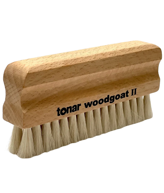 Tonar 216073 Woodgoat-II, double goathair application-brush, wooden-handle