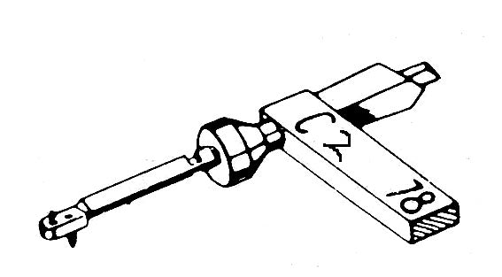 Tetrad C2 485DS/SS LP+78rpm stylus.