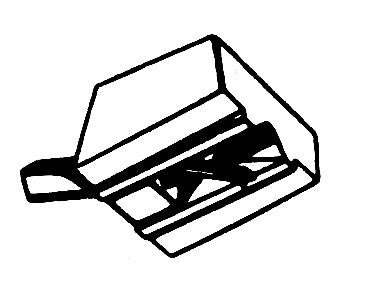 Unitra Fonica MF100 622DS stylus.