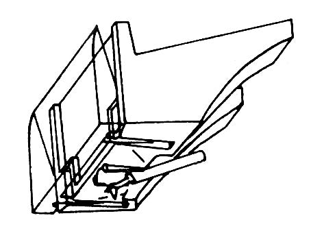 Technics EPS206C 886DS stylus