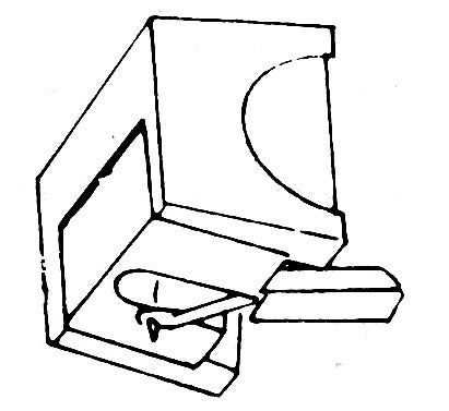 Micro V2100/6 1083OR original stylus