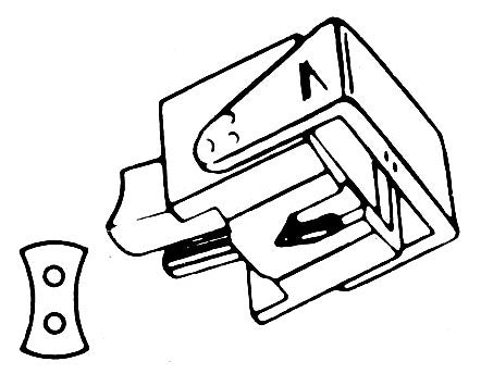 Ortofon/Jico D20EMKII 77101  nude elliptical stylus