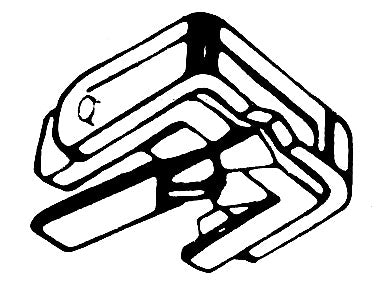 Shure NDCED 1246DE elliptical stylus