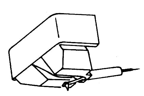 Denon/Japan Columbia DSN46 6351DE elliptical stylus