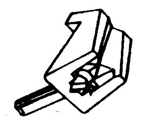 Pickering DL2E 1618OR original elliptical stylus