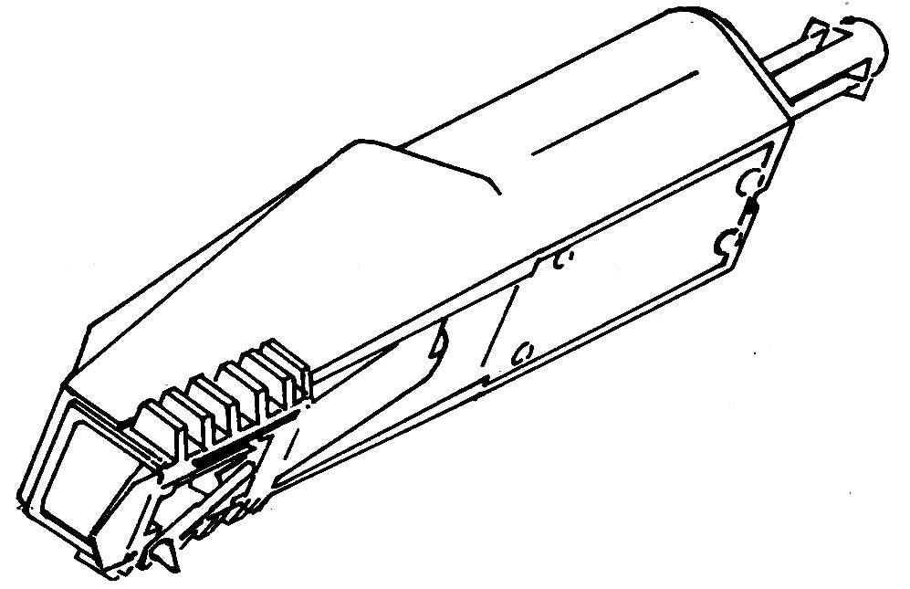 Philips GP315 2139OR original plug-in stereo ceramic-cartridge
