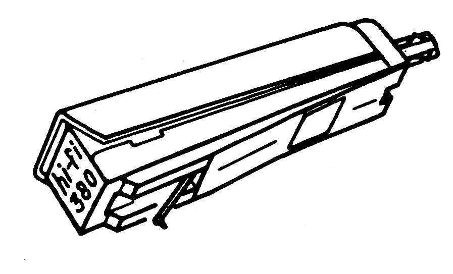 Philips GP380 2393OR original ceramic-cartridge