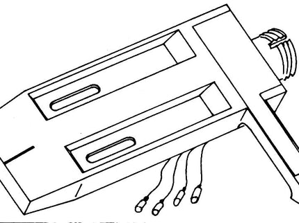 Lenco L60 original headshell black 3142