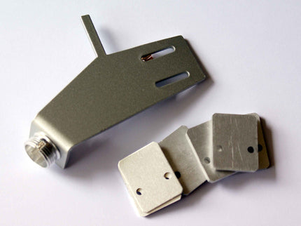 Tonar Lenco L75R / 5407 remake headshell silver