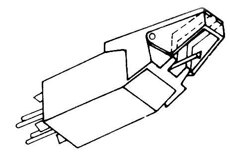 B&O MMC1 9355 plug-in "Contact-Line ND” MMC-cartridge