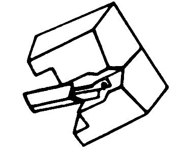 Technics/Panasonic/National EPS270BSAS 6531BSAS SAS-on-Boron stylus