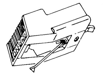 Wega DN242E 821DE elliptical stylus.