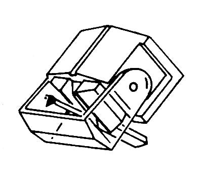 Denon/Japan Columbia DSN60SAS 77036BSAS Nude SAS-on-Boron stylus