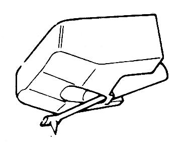 JVC/Nivico DTZ1EB 932DE elliptical stylus.