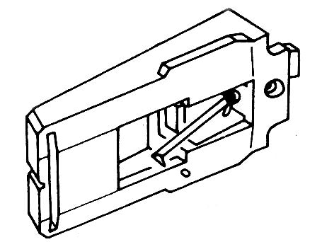 Akai RS50E 6152DE/OR original elliptical stylus