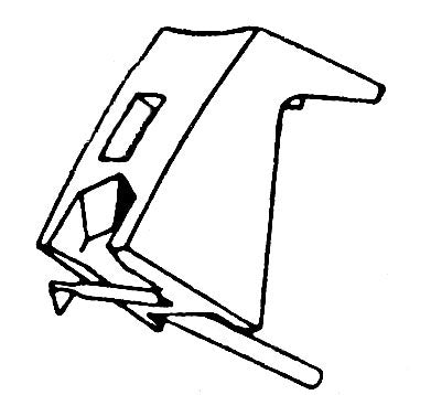 Stanton D6800EL/MKI/MKII 6390DE elliptical DJ-stylus