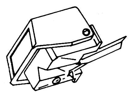 Shure/Jico VN15E / V15MKII 77063DE Nude elliptical stylus