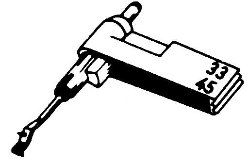 Perpetuum Ebner PE188 LP+78rpm 160DS/SN stylus.