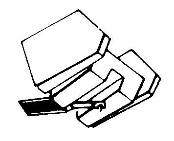 Piezo YM-118 665OR original stylus.