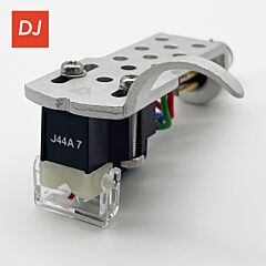 Jico J44A7/DJ Aurora Impr. 78019 High-output MM DJ-cartridge on Silver headshell