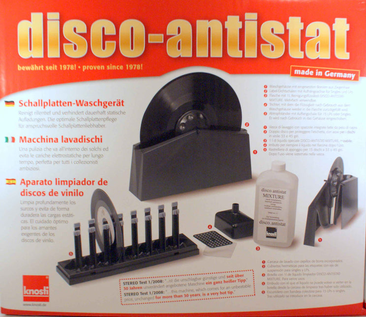 Knosti 520092 DiscoAntistat platenwasser + QSA vinylcleaner