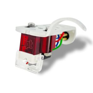 Jico Impact Nude 78024 High-output MM DJ-cartridge on Silver Headshell