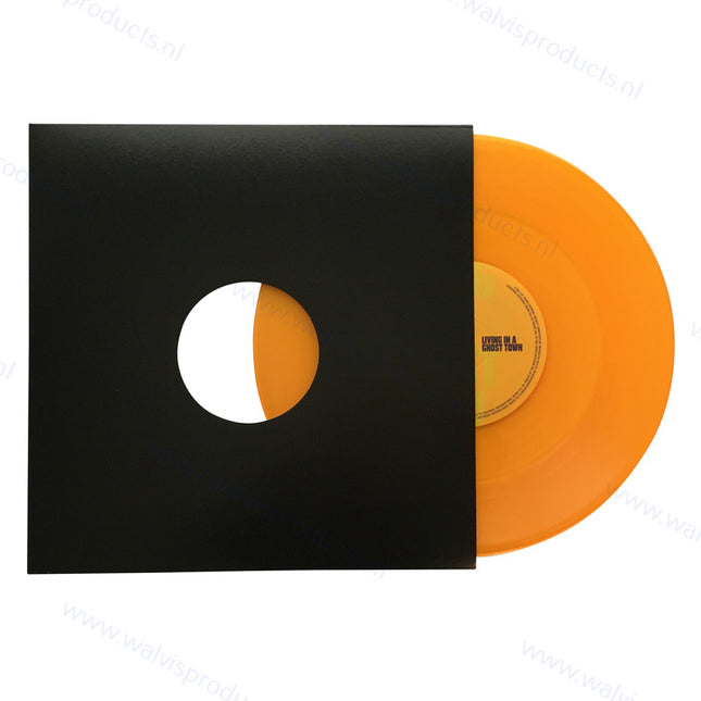 502125P 50Pak 78rpm/10" buitenhoes karton zwart met label-openingen