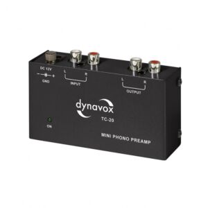 Dynavox TC20/Black MD/MM Phono-Pre-Amp 530009